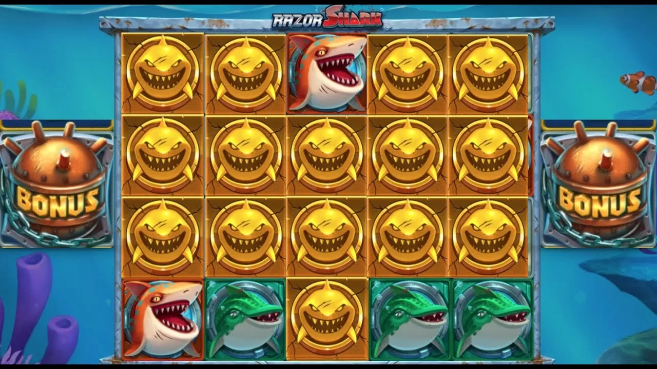 Бонусные возможности Razor Shark