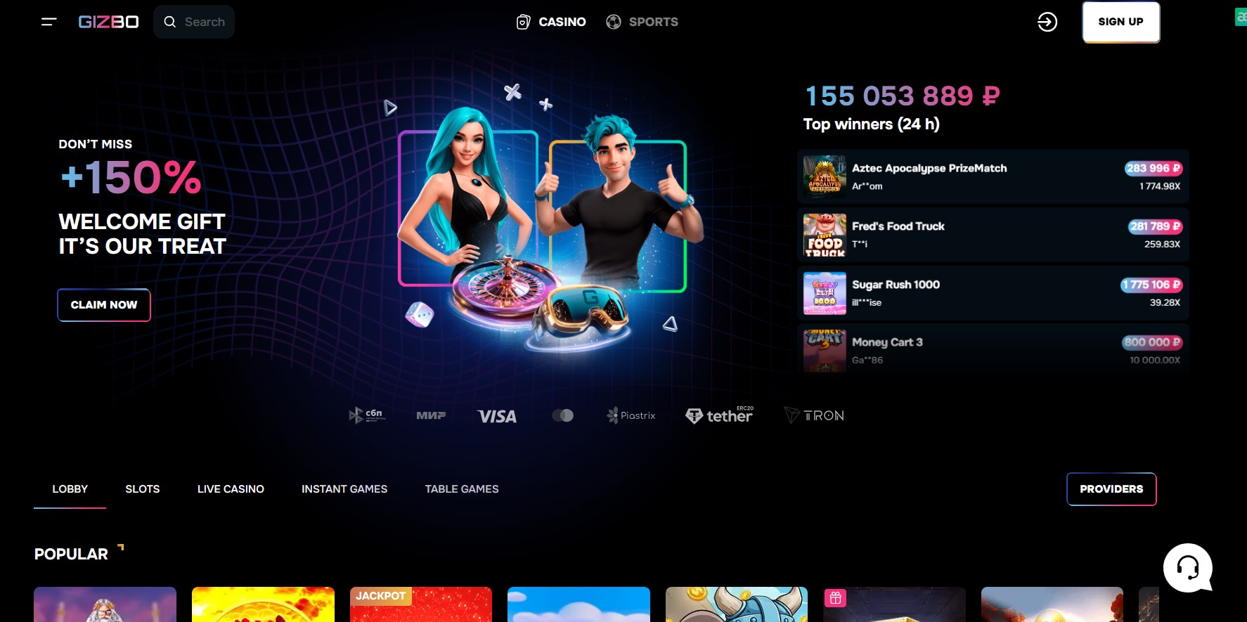 Gizbo Casino